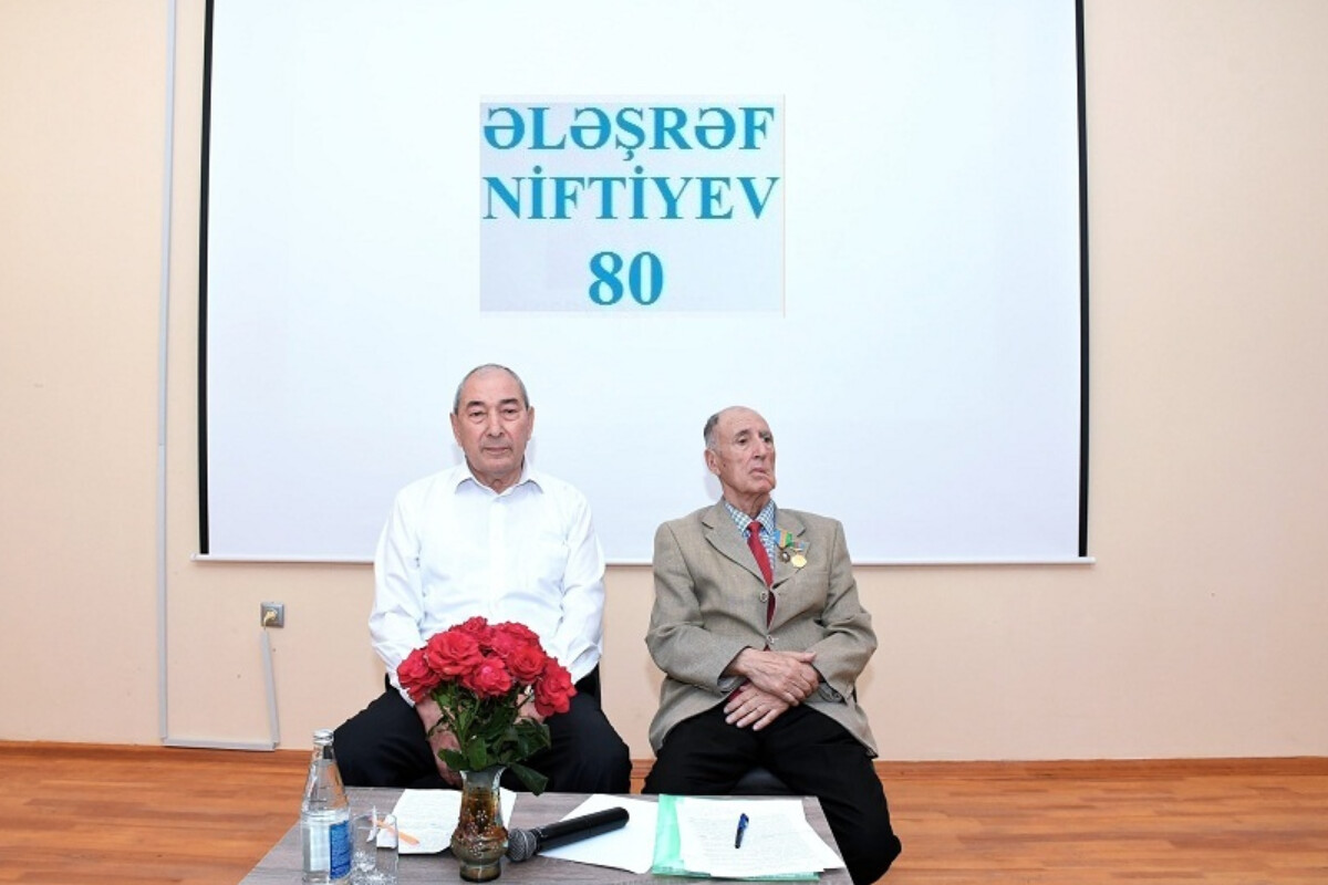 Ələşrəf Niftiyevin 80 illik yubileyi qeyd olunub - MASALLIDA 