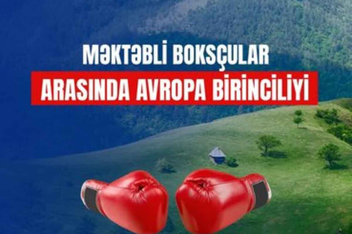 <p>Məktəbli boksçularımız Avropa birinciliyinə qatılacaqlar</p>
