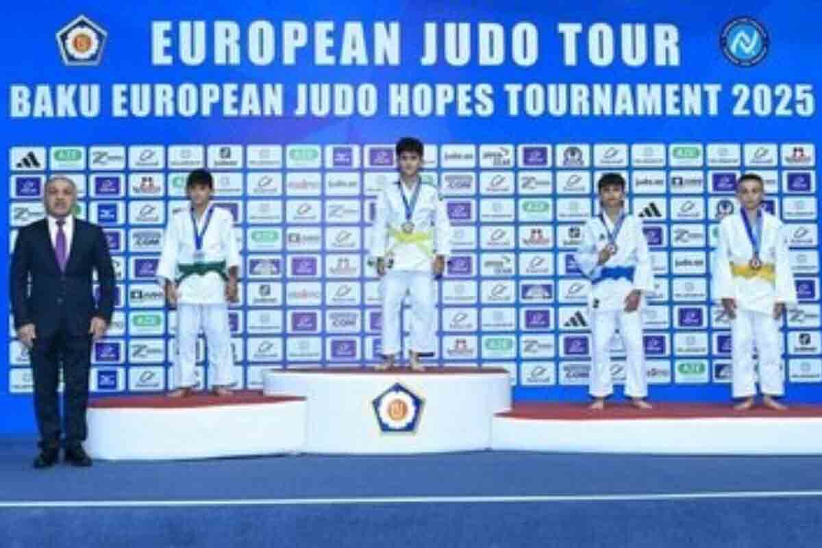 <p>Bakı Avropa Cüdo Ümidləri Turniri bitib</p>