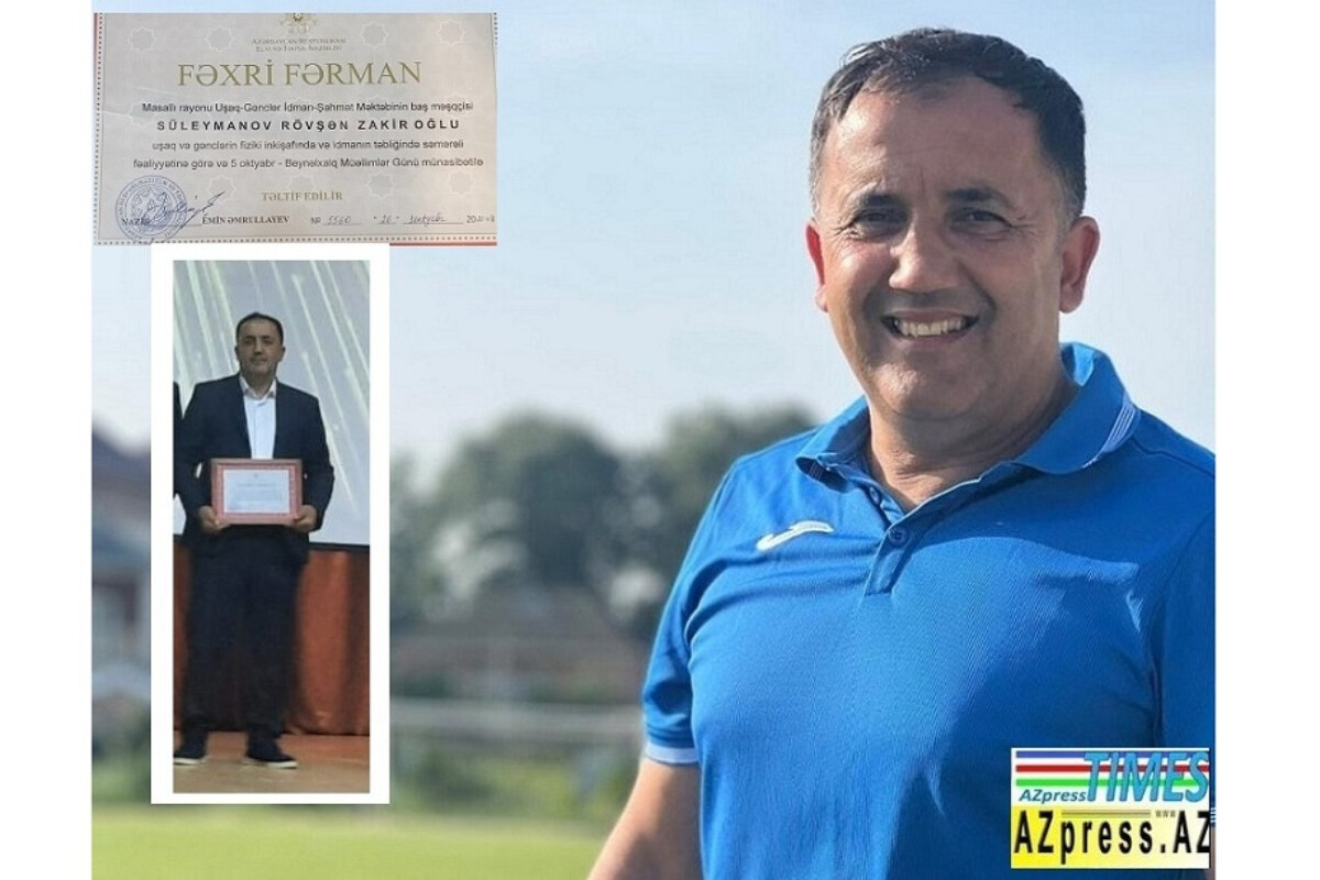 <p><strong>Nazirlik Masallı UGİŞM-nin baş məşqçisini təltif etdi</strong></p>