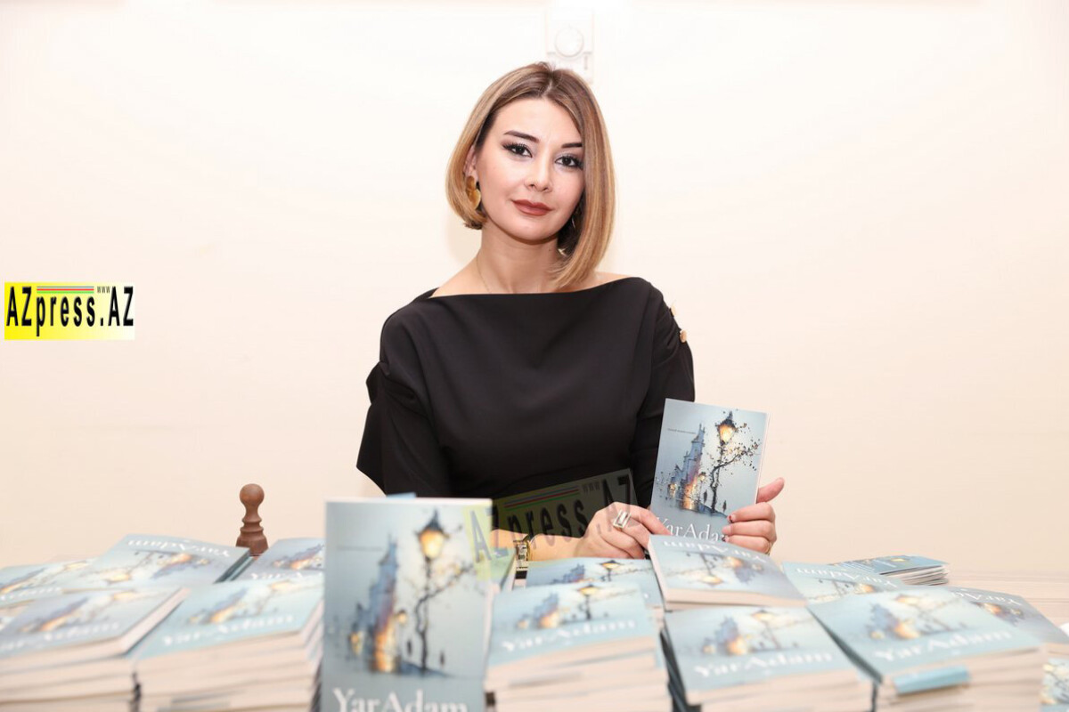 <p>Banu Muharremin &nbsp;&ldquo;YarAdam&rdquo; adlı kitabının&nbsp;təqdimatı keçirilib +FOTO=54</p>