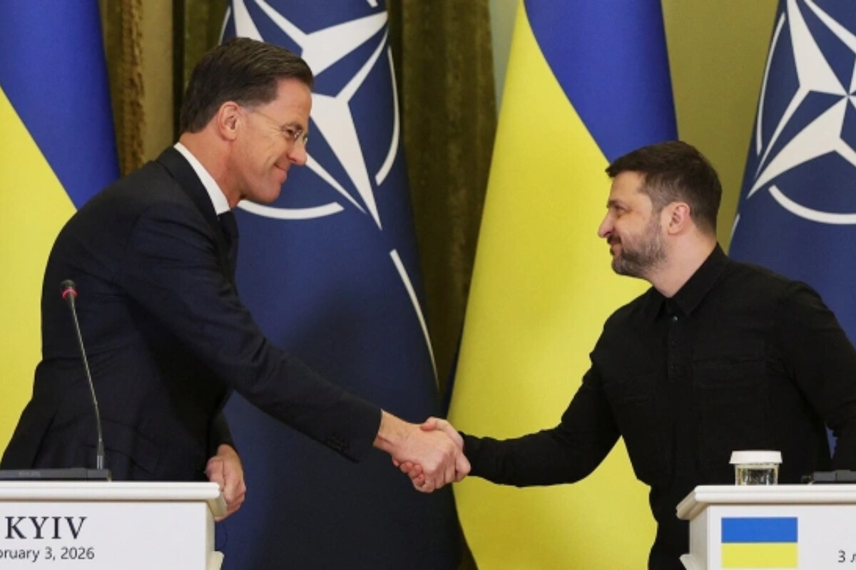 <p>Zelenski Rusiya ilə danışıqların üçüncü raundunun&nbsp;keçiriləcəyini açıqladı</p> 