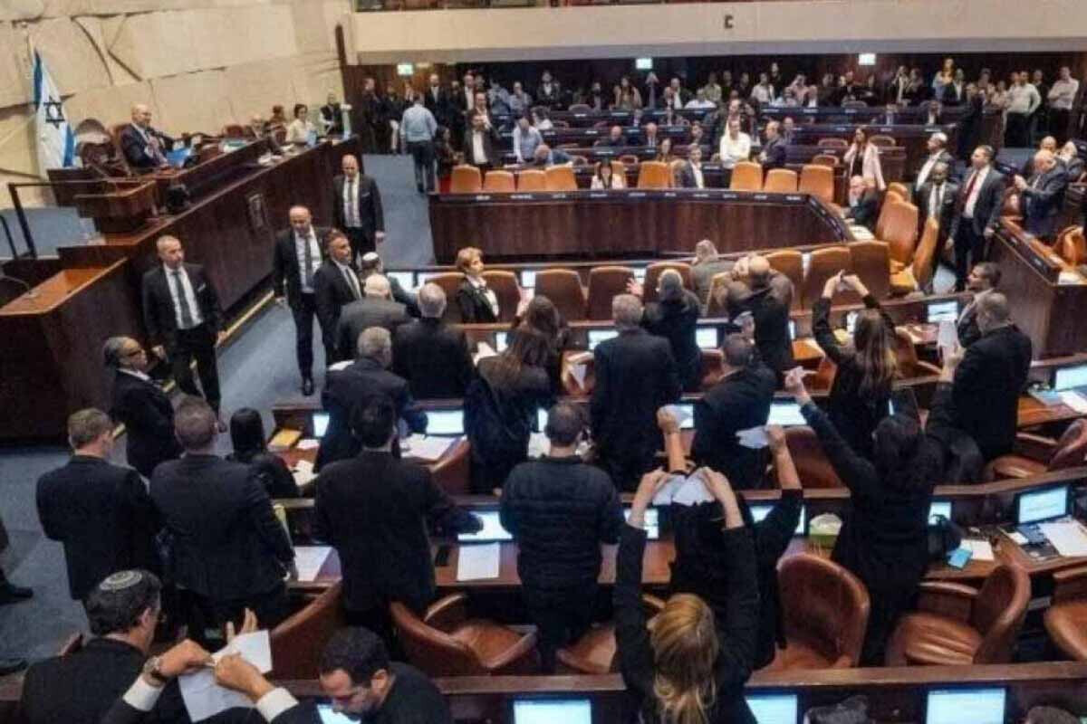 <p>İsraildə parlamentin buraxılması prosesi başlayıb</p> 