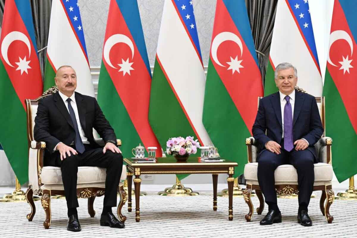 <p>Daşkənddə İlham Əliyevin Özbəkistan&nbsp;Prezidenti ilə təkbətək görüşü +VİDEO, FOTO=4</p>