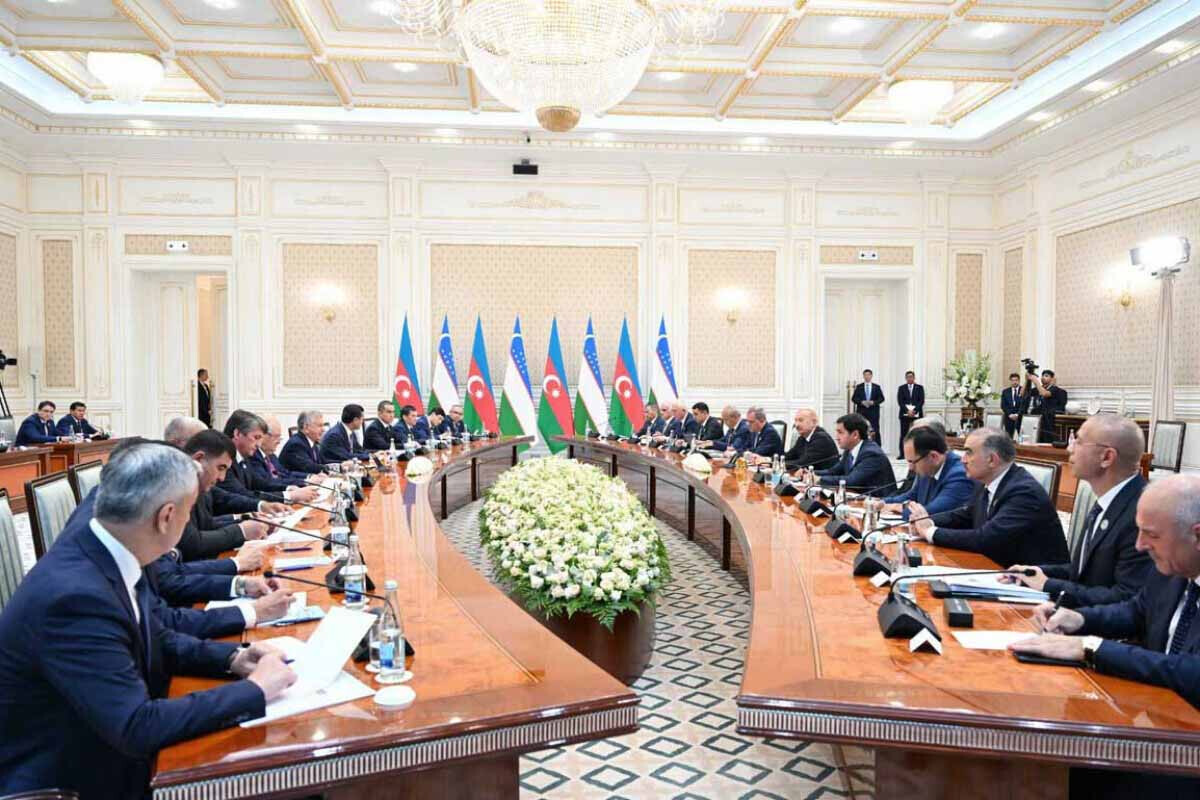 <p>Daşkənddə Azərbaycan və Özbəkistan&nbsp;Ali Dövlətlərarası Şuranın 3-cü iclası keçirilib +VİDEO, FOTO=10</p>