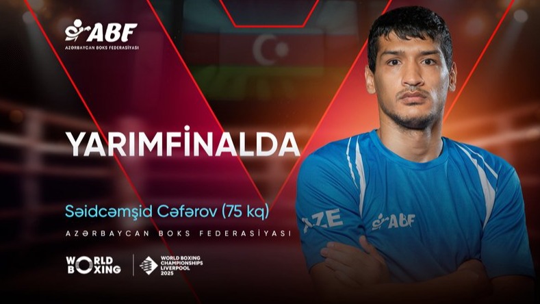 <p>Boksçumuz Səidcəmşid Cəfərov da DÇ-nin yarımfinalına yüksəlib</p>