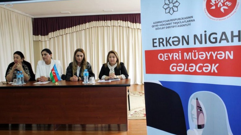 <p>&ldquo;Erkən nigah qeyri-müəyyən gələcək&rdquo;&nbsp;gənclərin sosial-psixoloji maarifləndirilməsi layihəsi Xaçmaz rayonunda</p>