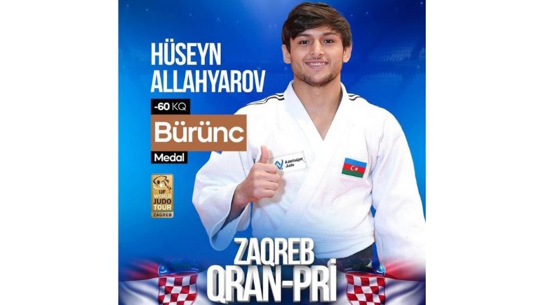 <p>Hüseyn Allahyarov Xorvatiyada keçirilən&nbsp;Qran-pri yarışında bürünc medal qazandı</p>