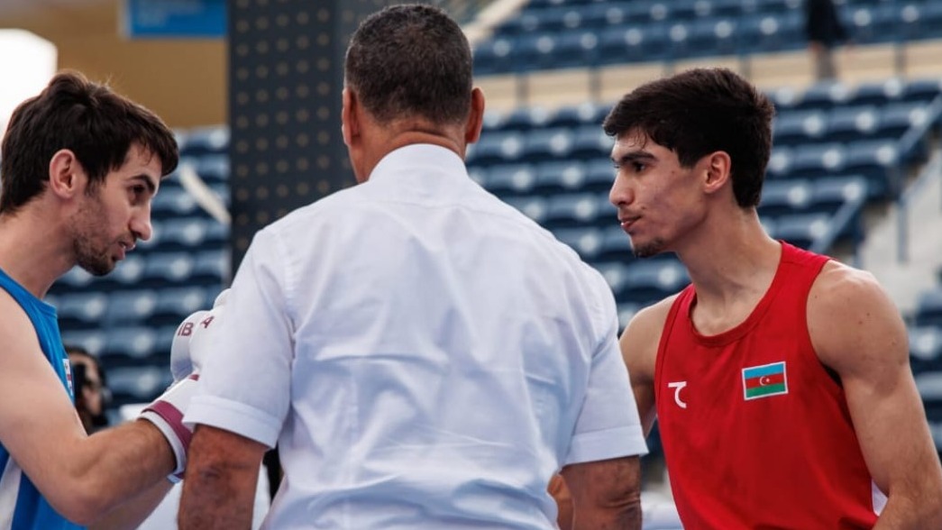 <p>Boksçumuz Sübhan Mamedov dünya çempionatının finalında</p>
