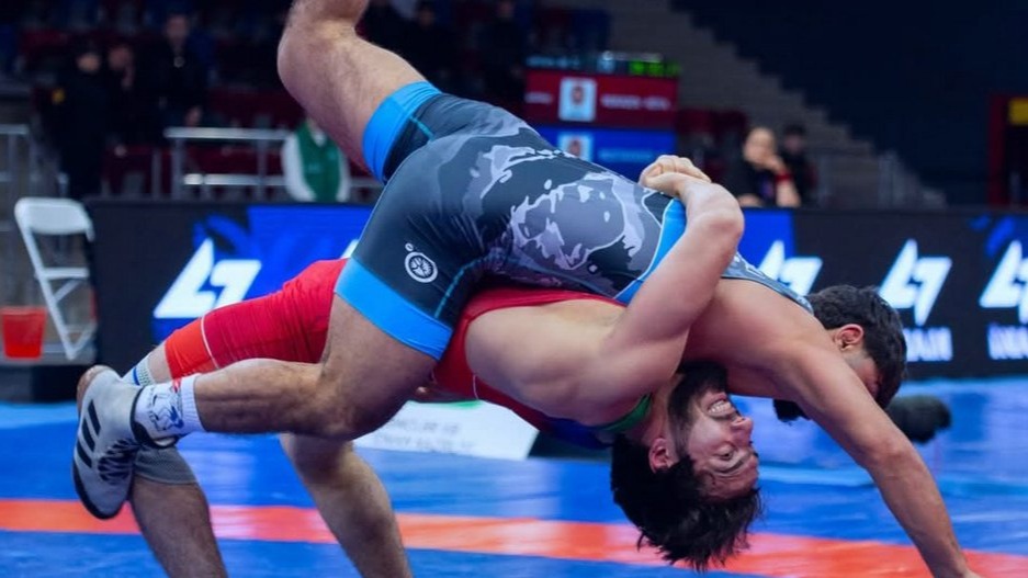 <p>Kişi pəhləvanların ölkə çempionatı başlayıb</p>