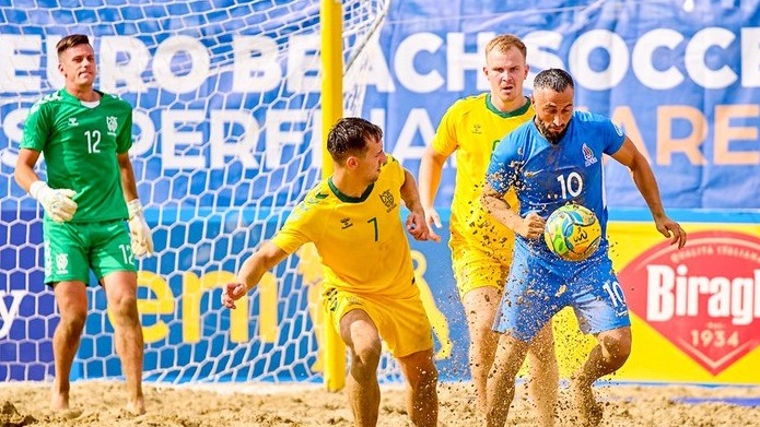 <p>Azərbaycan çimərlik futbolu üzrə komandası&nbsp;Avropa çempionatında çıxış edəcək</p>