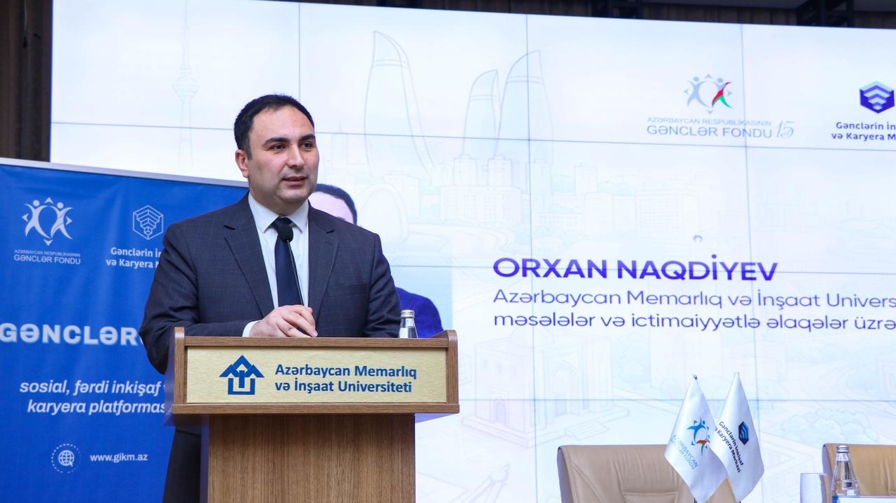 “Şəhərsalma və Memarlıq İli”nə həsr olunmuş “Gənc memarlar üçün karyera imkanları” Forumu keçirilib