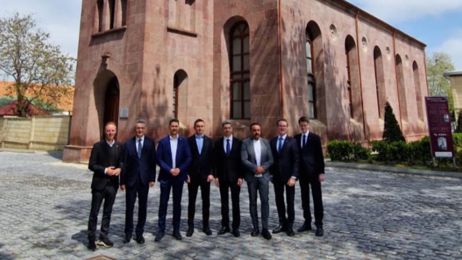 <p>Almaniya Cənubi Qafqaz Parlament&nbsp;Qrupunun&nbsp;nümayəndə heyəti&nbsp;Göygöl və Şəmkir rayonuna səfər ediblər</p>