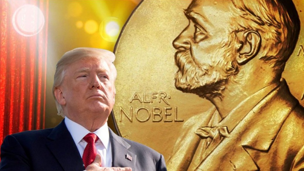 <p>Tramp Nobel mükafatına namizədlər arasındadır</p>