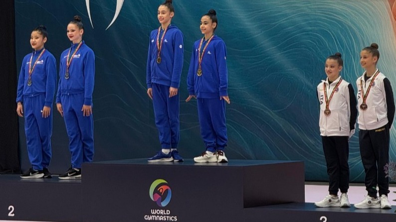 <p>Gimnastlarımız Portuqaliyada uğurla çıxış ediblər</p>