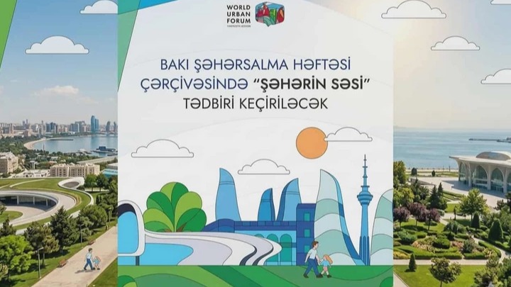 <p>WUF13 çərçivəsində "Şəhərin Səsi" tədbiri keçiriləcək</p>