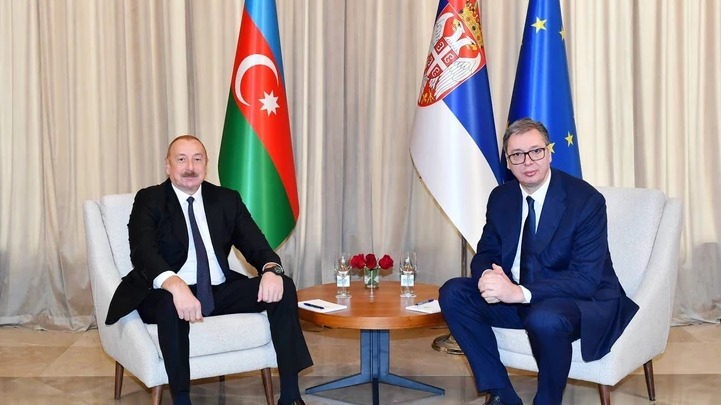 <p>Aleksandr Vuçiç: Prezident İlham Əliyev Serbiyanın böyük dostudur</p> 