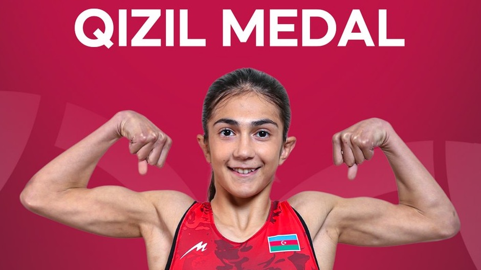 <p>15 yaşlı Ülviyyə Musayeva Avropa çempionu olub&nbsp;</p>

<p>&nbsp;</p>