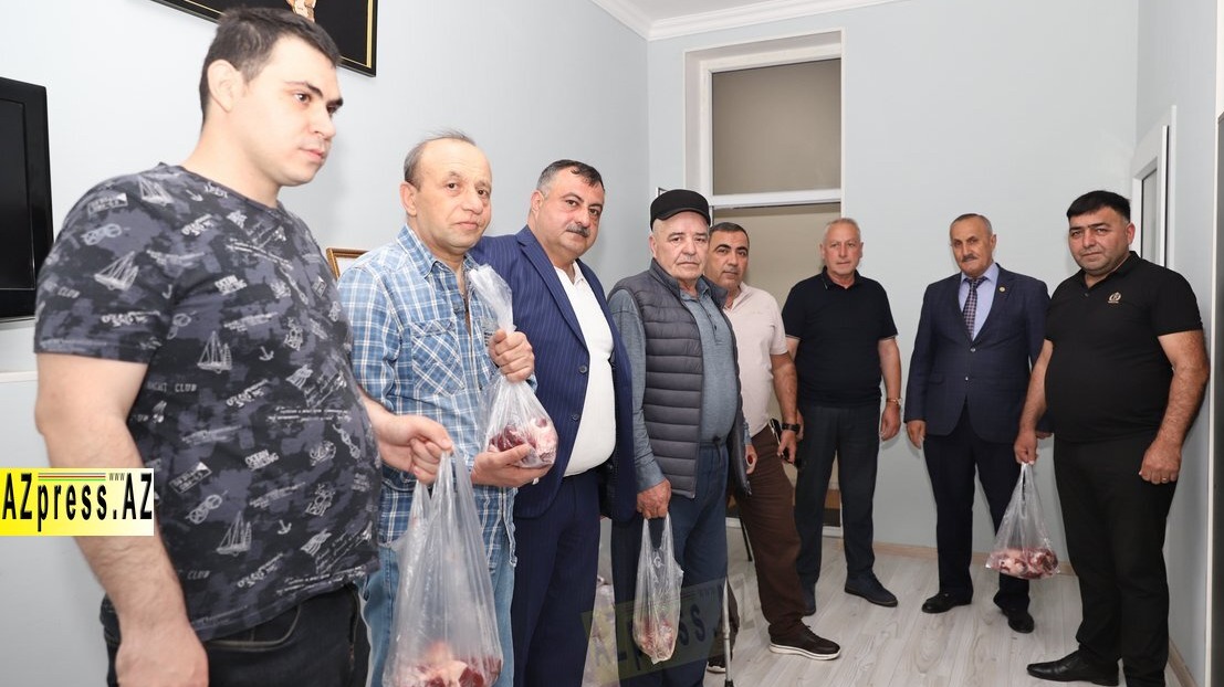 <p>Şəhid ailələri, qazilər və veteranlarımıza qurban sovqatı paylanılıb</p>