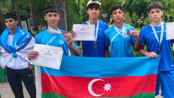 <p>Avarçəkənlərimiz Qazaxıstandan 6 medalla qayıdıblar</p>