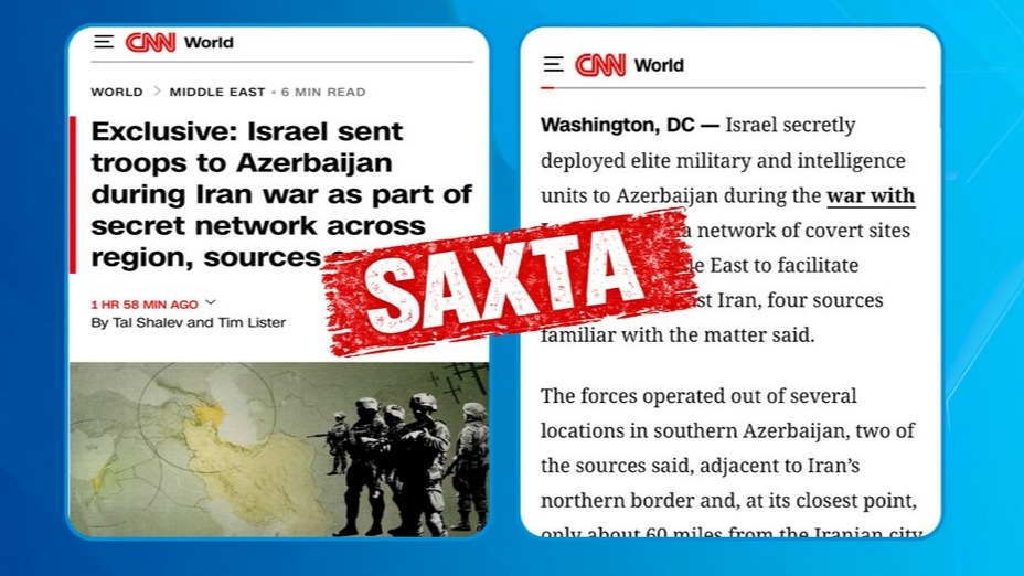 <p>CNN-dən Bakıya qarşı təxribat:&nbsp;dərhal təkzib verməlidir!</p>

<p>&nbsp;</p>