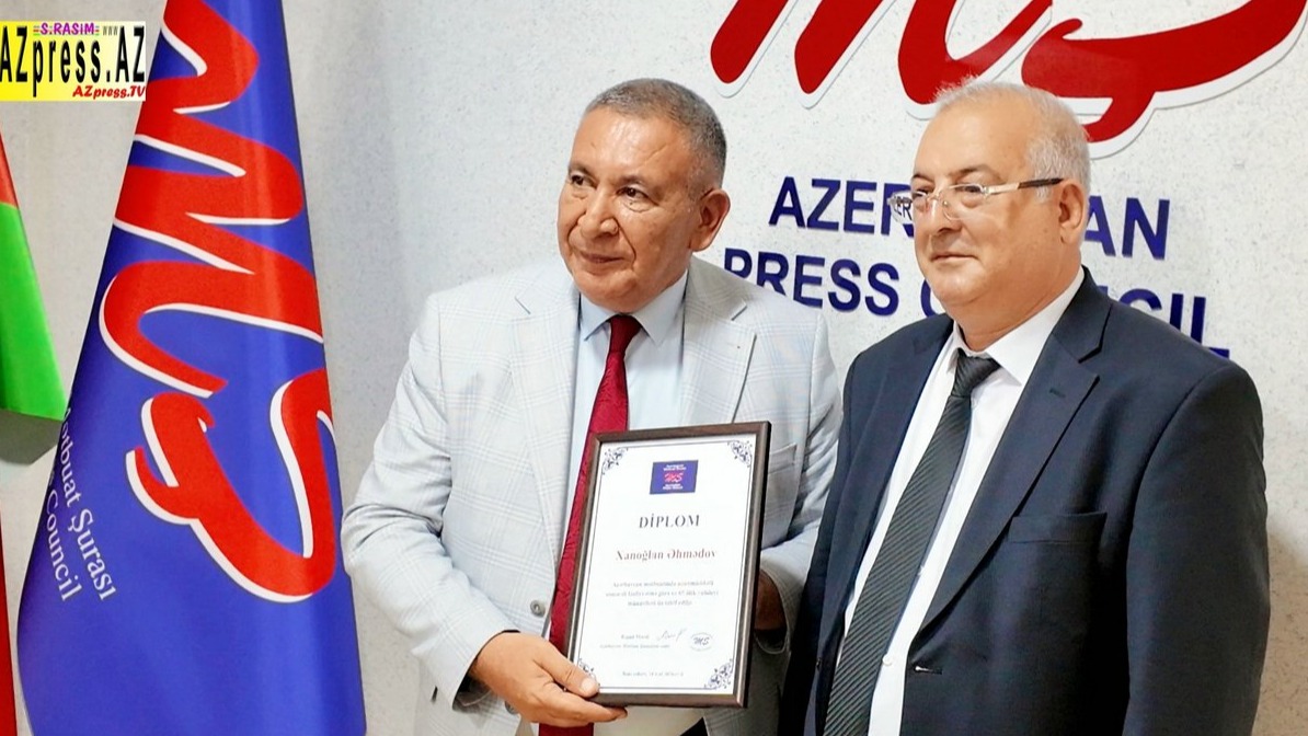 Jurnalist Xanoğlan Əhmədovun 65 illik yubileyi qeyd edildi +FOTO=15