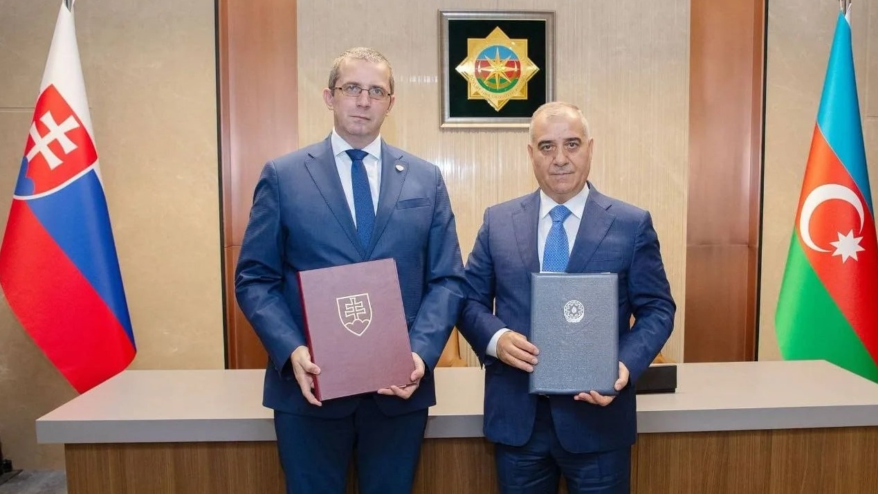 <p>Azərbaycan və Slovakiya məxfi məlumatlar mübadiləsi aparacaq</p>