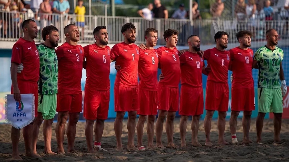 <p>Azərbaycan çimərlik futbolu üzrə komandası&nbsp;Qazaxıstanla qarşılaşacaq</p>