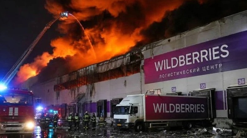 <p>Rusiyada Wildberries logistika mərkəzinə hücum edilib</p>