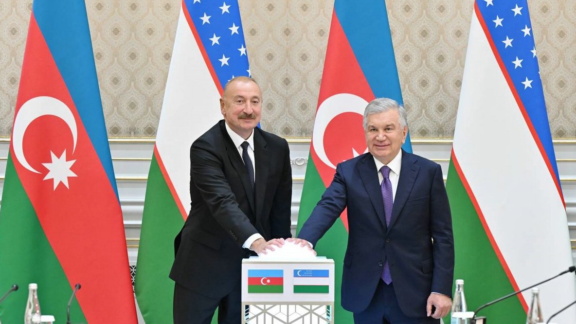<p>Azərbaycanın Özbəkistanda həyata keçirdiyi layihələrin&nbsp;açılış və təməlqoyma mərasimi +VİDEO</p>