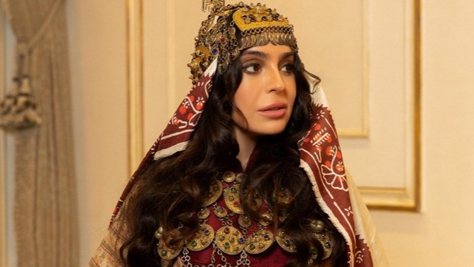 <p>Leyla Əliyeva milli geyimdə +FOTO</p>